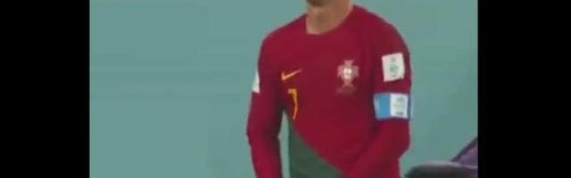 开云体育app-C罗进球庆祝与梅西同框 他给你口香糖你敢吃吗？