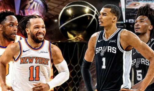 NBA总决赛 尼克斯队先下一城|马刺|布伦森|文班亚马|圣安东尼奥马刺队|纽约尼克斯队_新浪体育_新浪新闻