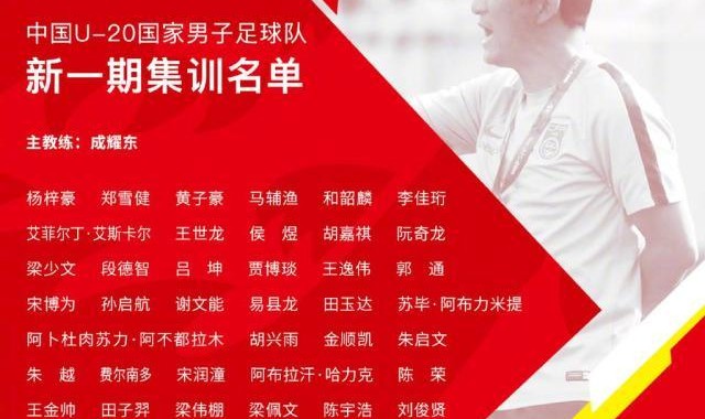 开云体育官网-U20国家队月中上海再启程 鲁能孙启航成唯一新人
